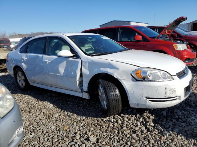 2G1WB5EK3A1225359 - 2010 CHEVROLET IMPALA LT WHITE photo 4