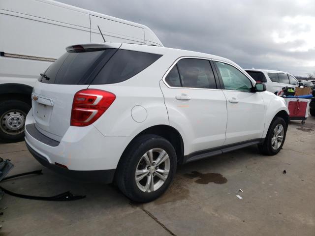 2GNALBEK5H1536063 - 2017 CHEVROLET EQUINOX LS WHITE photo 3