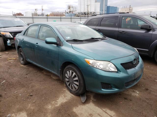 1NXBU4EE6AZ252527 - 2010 TOYOTA COROLLA BASE GREEN photo 4