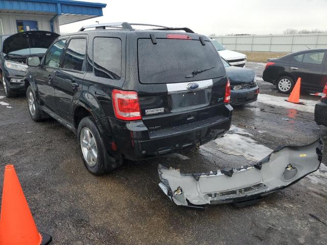 1FMCU9EG2CKA82202 - 2012 FORD ESCAPE LIMITED BLACK photo 2