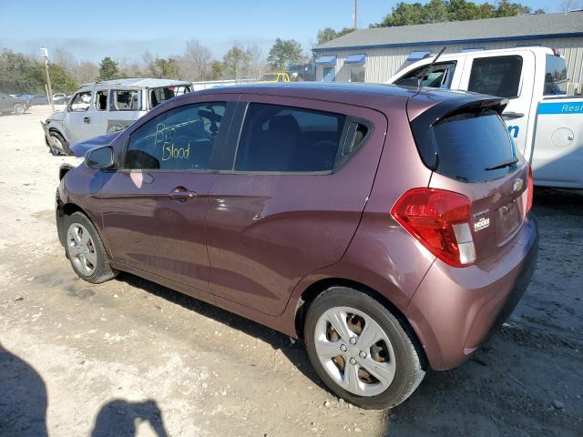 KL8CB6SA1KC736584 - 2019 CHEVROLET SPARK LS MAROON photo 2