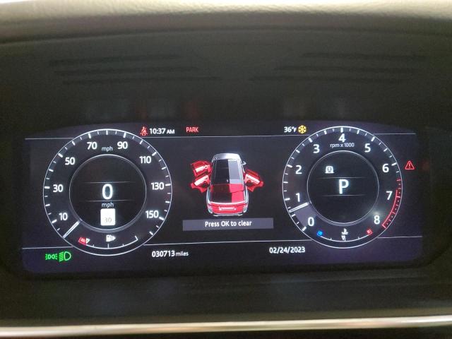 SALWR2SU5LA714788 - 2020 LAND ROVER RANGE ROVE HSE BLACK photo 9