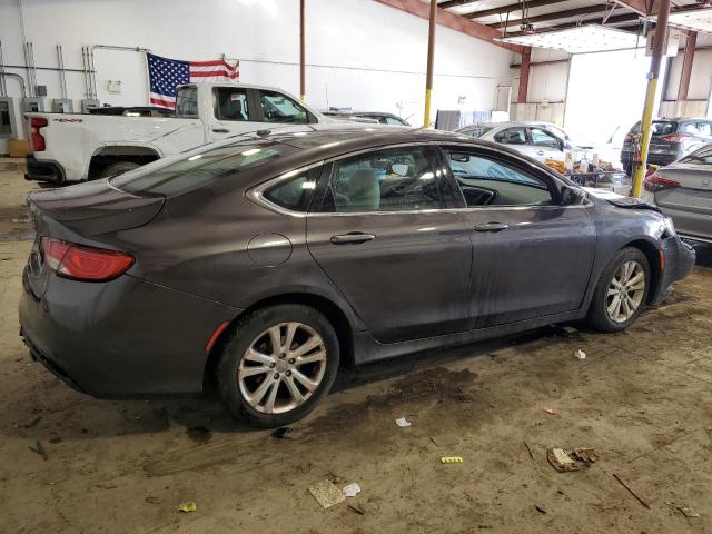 1C3CCCABXFN747675 - 2015 CHRYSLER 200 LIMITED GRAY photo 3