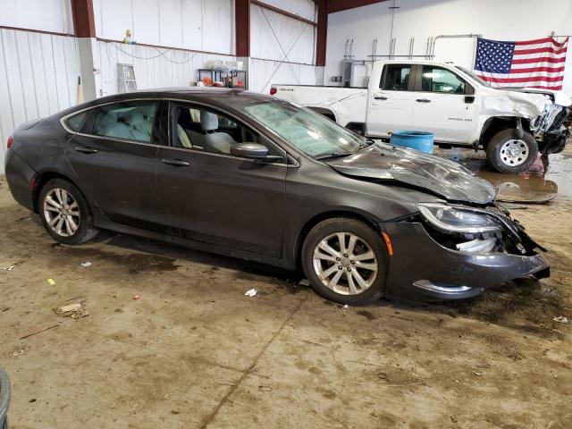 1C3CCCABXFN747675 - 2015 CHRYSLER 200 LIMITED GRAY photo 4