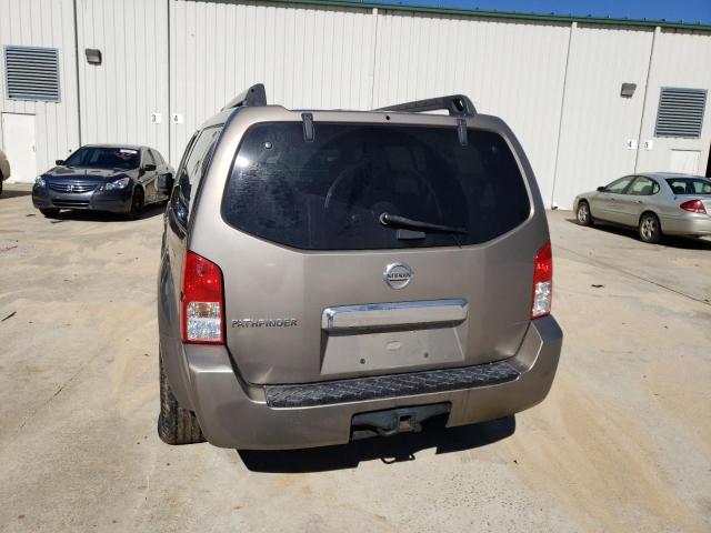 5N1AR18U67C611016 - 2007 NISSAN PATHFINDER LE 棕色 照片 6