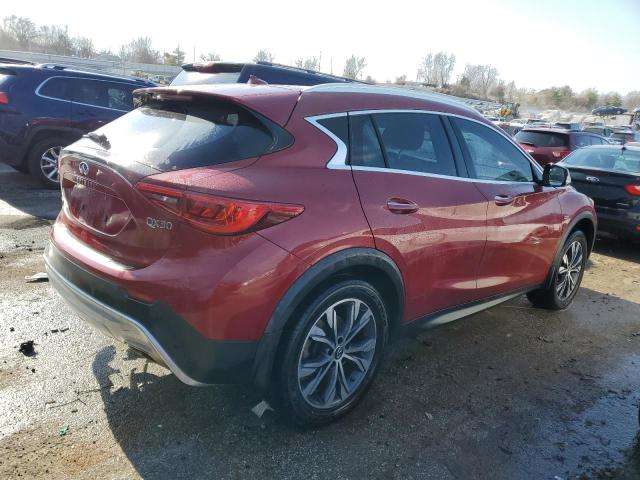 SJKCH5CRXHA022779 - 2017 INFINITI QX30 BASE RED photo 3