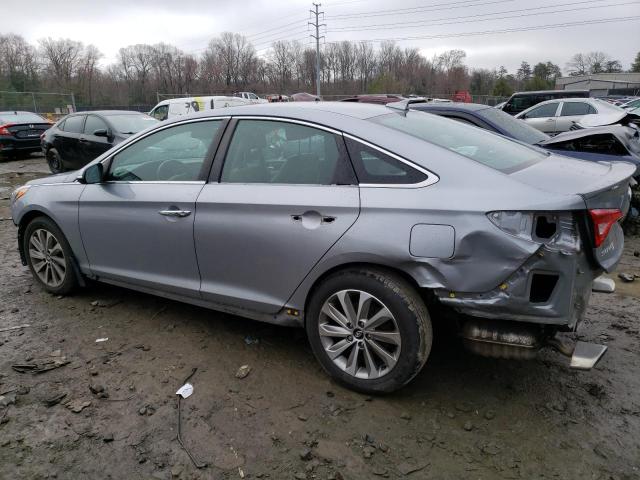 5NPE34AF9FH214083 - 2015 HYUNDAI SONATA SPORT SILVER photo 2