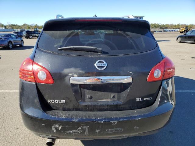 JN8AS5MV1DW101945 - 2013 NISSAN ROGUE S BLACK photo 6