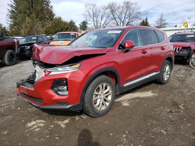 5NMS23AD2LH154462 - 2020 HYUNDAI SANTA FE SE RED photo 1