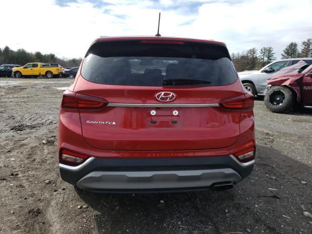 5NMS23AD2LH154462 - 2020 HYUNDAI SANTA FE SE RED photo 6