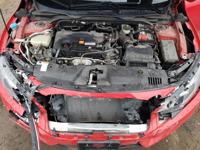 2HGFC2F54GH529491 - 2016 HONDA CIVIC LX RED photo 11