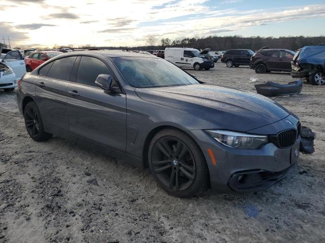 WBA4J3C5XJBG95472 - 2018 BMW 430XI GRAN COUPE GRAY photo 4