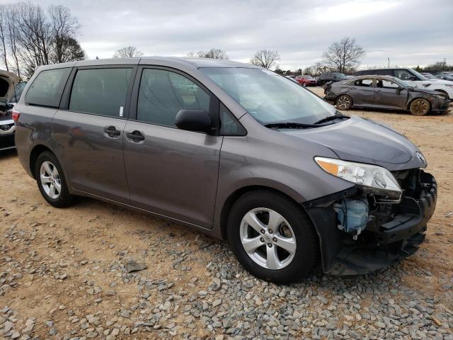 5TDZK3DCXFS535950 - 2015 TOYOTA SIENNA GRAY photo 4