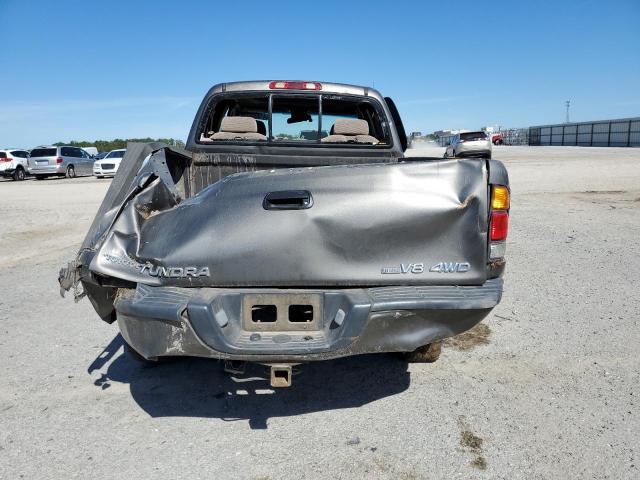 5TBBT48173S371638 - 2003 TOYOTA TUNDRA ACCESS CAB LIMITED GRAY photo 6