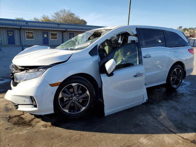 5FNRL6H99NB007784 - 2022 HONDA ODYSSEY ELITE WHITE photo 1