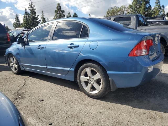 JHMFA16887S008144 - 2007 HONDA CIVIC EX BLUE photo 2