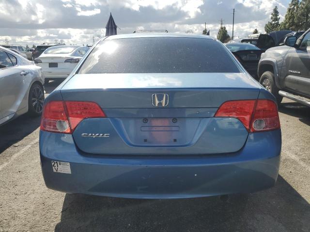 JHMFA16887S008144 - 2007 HONDA CIVIC EX BLUE photo 6