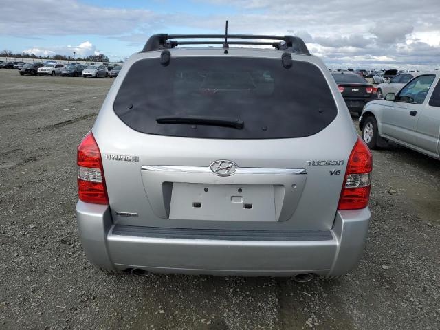 KM8JN12D06U462826 - 2006 HYUNDAI TUCSON GLS SILVER photo 6