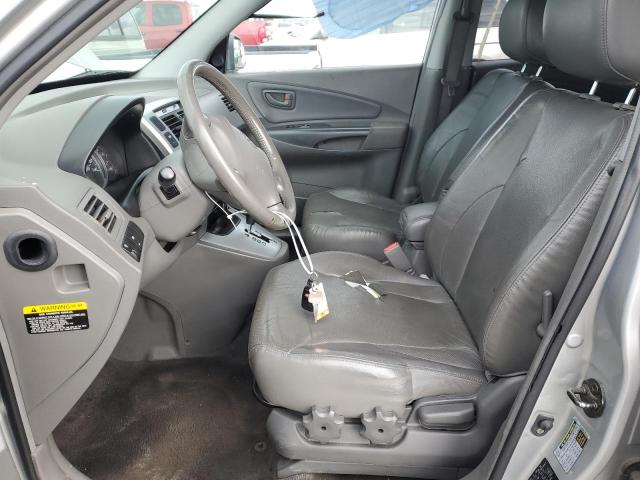 KM8JN12D06U462826 - 2006 HYUNDAI TUCSON GLS SILVER photo 7