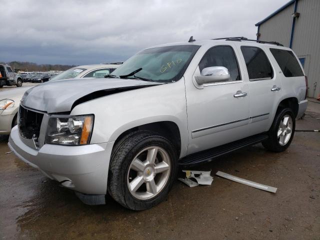 1GNUCCE06AR109974 - 2010 CHEVROLET TAHOE C1500 LTZ SILVER photo 1