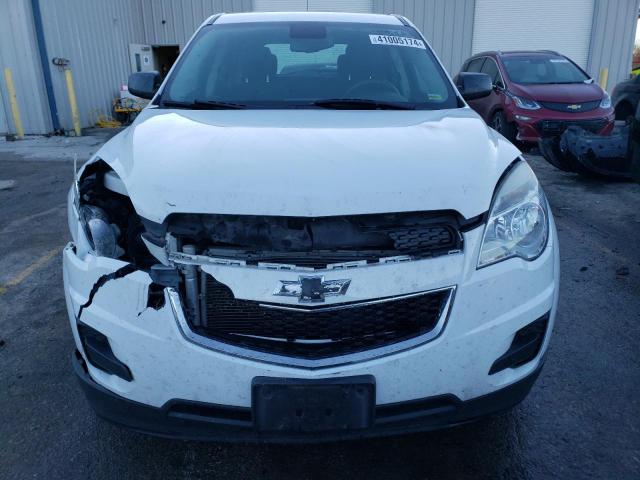 2GNALBEK8C1164758 - 2012 CHEVROLET EQUINOX LS WHITE photo 5