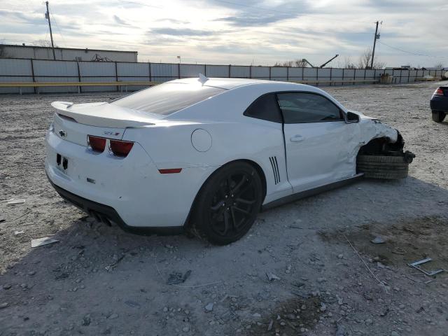 2G1FL1EP4D9804089 - 2013 CHEVROLET CAMARO ZL1 WHITE photo 3