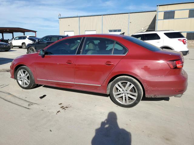 3VWL17AJ5HM201795 - 2017 VOLKSWAGEN JETTA SEL RED photo 2