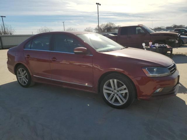 3VWL17AJ5HM201795 - 2017 VOLKSWAGEN JETTA SEL RED photo 4