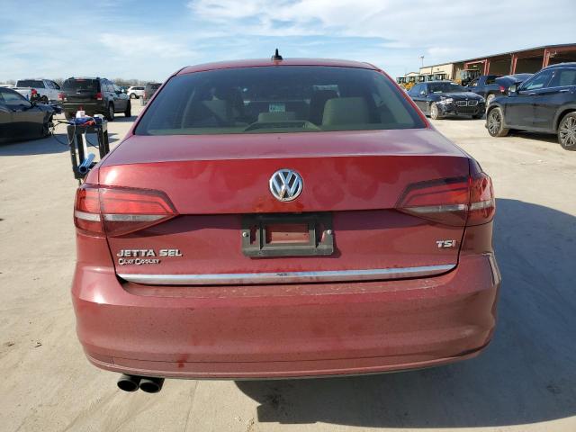 3VWL17AJ5HM201795 - 2017 VOLKSWAGEN JETTA SEL RED photo 6