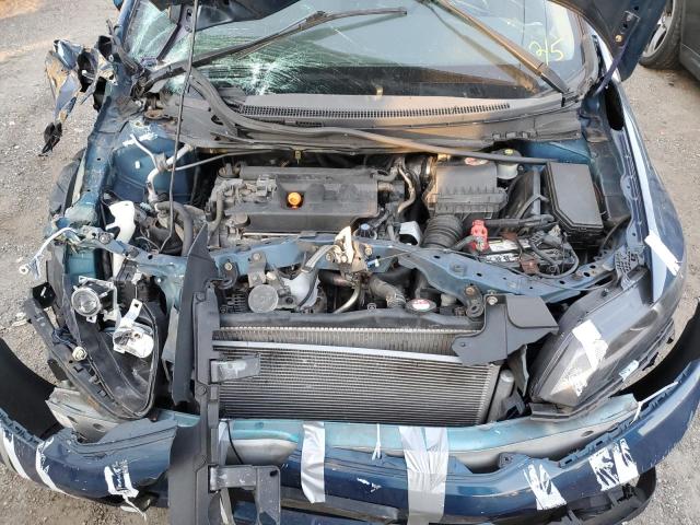 19XFB2F81CE314684 - 2022 HONDA CIVIC EX BLUE photo 11