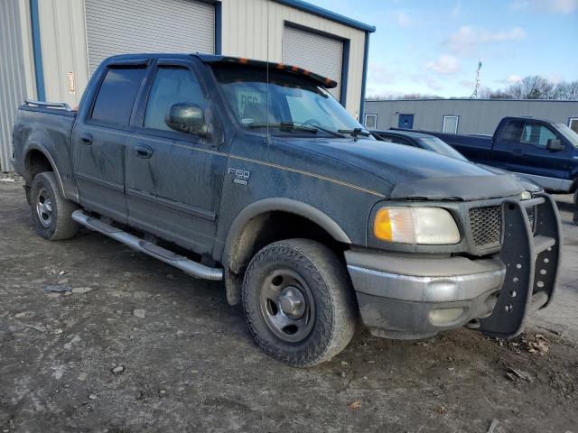 1FTRW08L42KD46385 - 2002 FORD F150 SUPERCREW GREEN photo 4