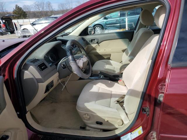 3FAFP07Z36R151343 - 2006 FORD FUSION SE BURGUNDY photo 7