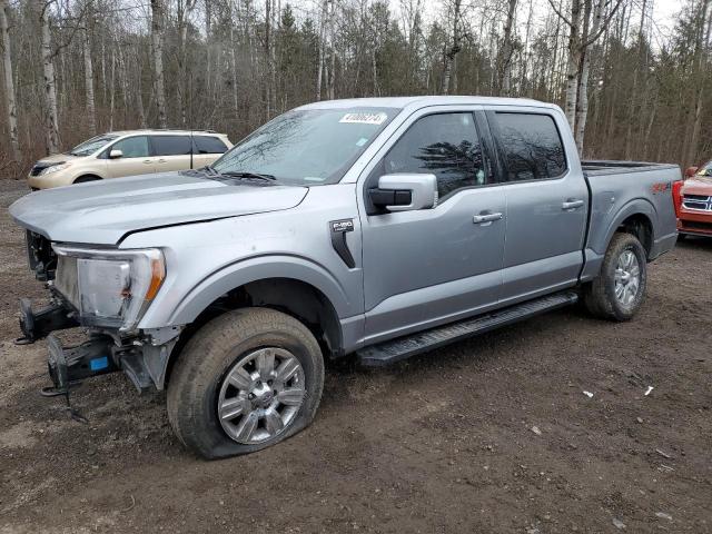 1FTFW1E54NKD72326 - 2022 FORD F150 SUPERCREW SILVER photo 1