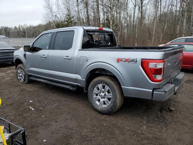 1FTFW1E54NKD72326 - 2022 FORD F150 SUPERCREW SILVER photo 2