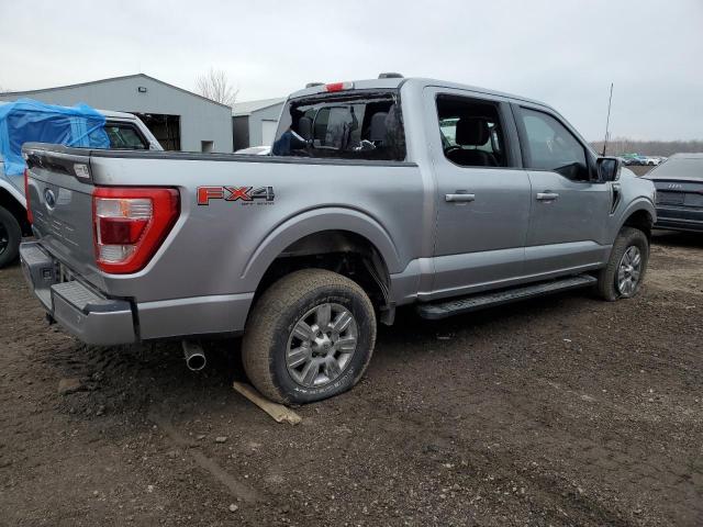 1FTFW1E54NKD72326 - 2022 FORD F150 SUPERCREW SILVER photo 3