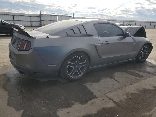 1ZVBP8AM2B5119644 - 2011 FORD MUSTANG GRAY photo 3