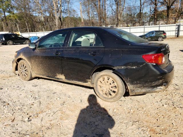 JTDBL40E99J044816 - 2009 TOYOTA COROLLA BASE BLACK photo 2