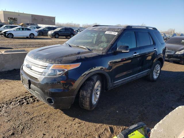 1FM5K7D87FGA95483 - 2015 FORD EXPLORER XLT BLACK photo 1