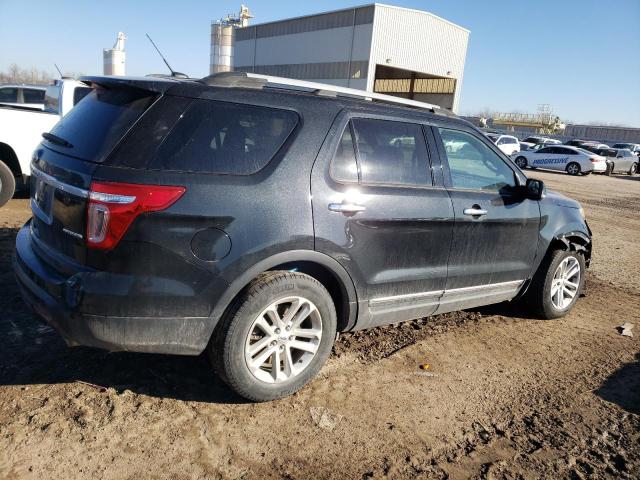 1FM5K7D87FGA95483 - 2015 FORD EXPLORER XLT BLACK photo 3