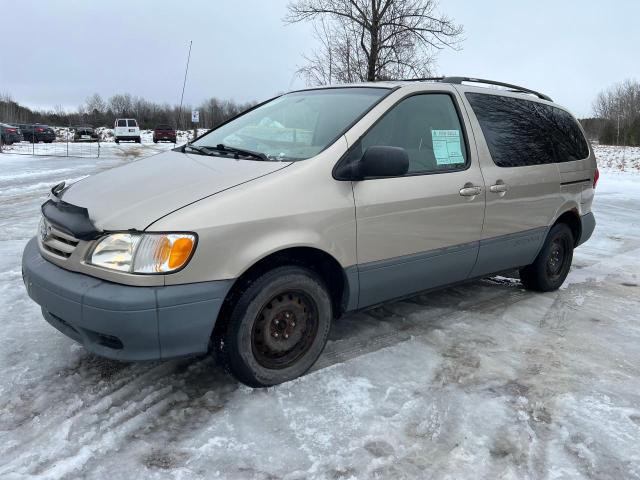 4T3ZF19C93U541315 - 2003 TOYOTA SIENNA CE BEIGE photo 2