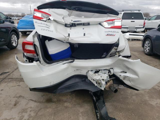 4S3GKAM6XM3601272 - 2021 SUBARU IMPREZA SPORT WHITE photo 6