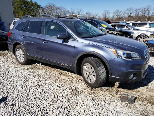 4S4BSAHC7F3327540 - 2015 SUBARU OUTBACK 2.5I PREMIUM BLUE photo 4