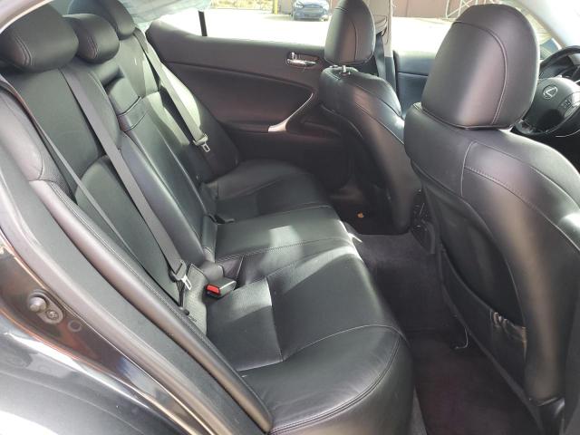 JTHBK262785084287 - 2008 LEXUS IS 250 GRAY photo 10