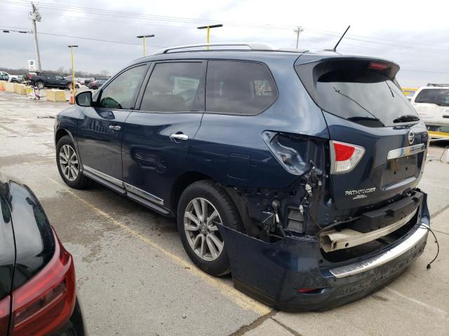 5N1AR2MN0FC604856 - 2015 NISSAN PATHFINDER S 蓝色 照片 2