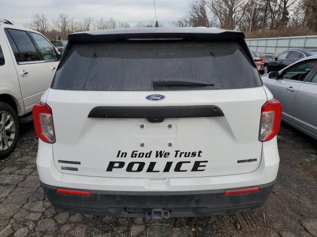 1FM5K8AB1PGA04750 - 2023 FORD EXPLORER POLICE INTERCEPTOR WHITE photo 6