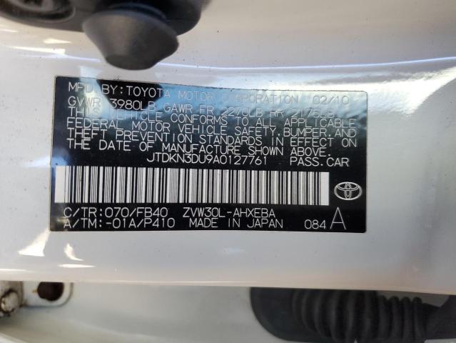 1N4BL4DW2KC130200 - 2019 NISSAN ALTIMA SV WHITE photo 13