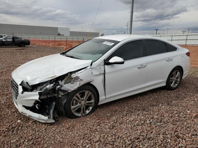 5NPE34AF4JH634245 - 2018 HYUNDAI SONATA SPORT WHITE photo 1