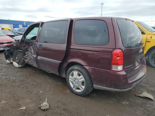 1GNDV23L46D131705 - 2006 CHEVROLET UPLANDER LS MAROON photo 2