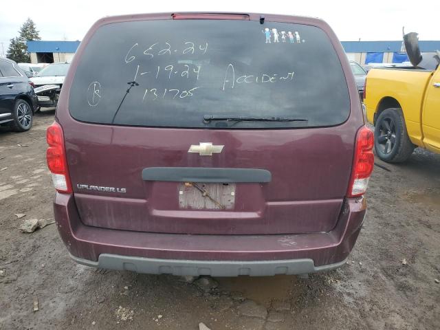 1GNDV23L46D131705 - 2006 CHEVROLET UPLANDER LS 栗色 照片 6