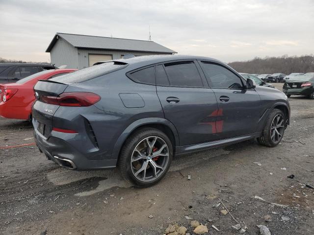 5UXCY8C01M9H36142 - 2021 BMW X6 M50I GRAY photo 3